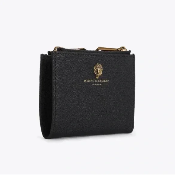 NIB Kurt Geiger Caviar Embossed Leather Mini Wallet - Picture 13 of 14